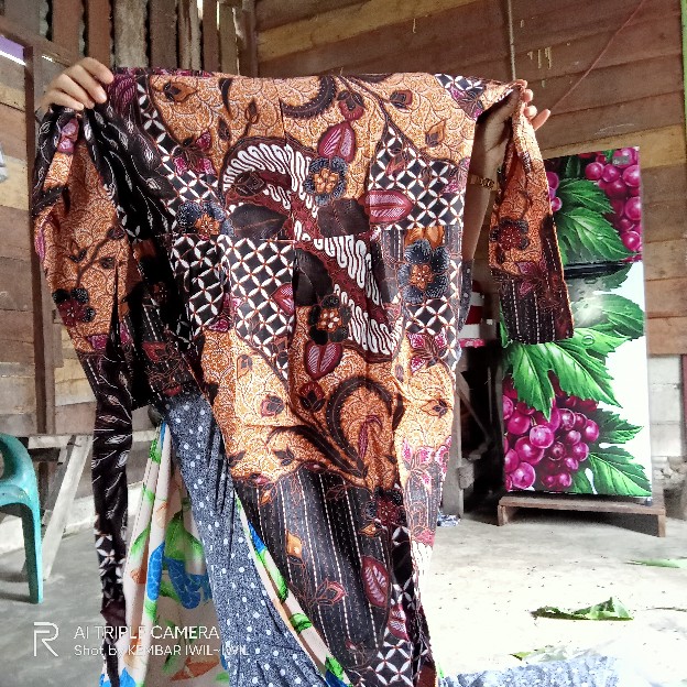 Gamis Batik Manggar, Padi,sekar,cantik,kubis,kipas,daun,kupu,nadine,gendis,kawung,termurah