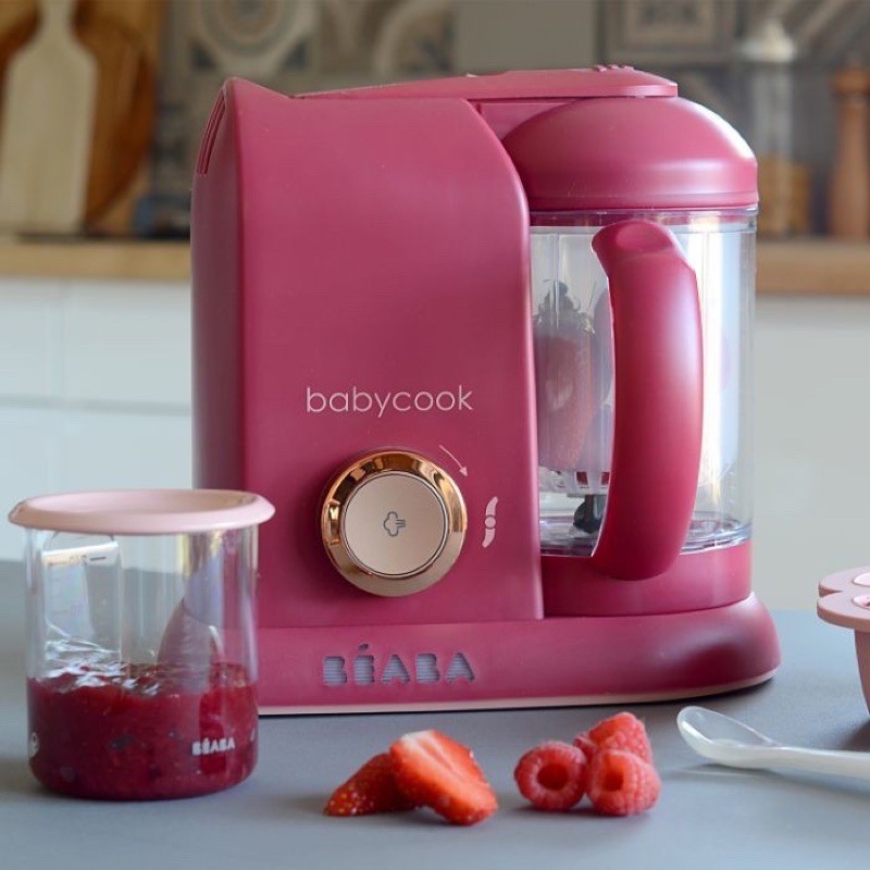 BEABA BABY COOK SOLO - LIMIT PINK (BLENDER BAYI) Navy / lychee / beaba solo / beaba baby cook plus / beaba blender / BEABA SOLO FOOD PROCESSOR / BEABA FOOD PROCESSOR / BEABA MPASI / BEABA ALAT KUKUS