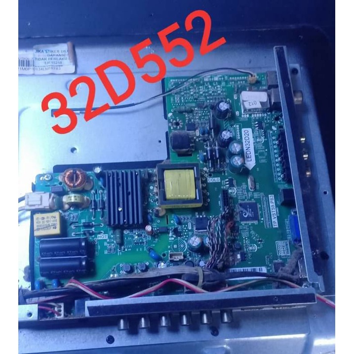 Mainboard TV Polytron PLD 32D552 / MB Polytron 32D552 / MB 32D552