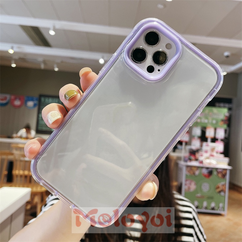 Soft Case TPU 3 in 1 Cover Samsung A50 A52s A03s A02s A32 A22 A12 A31 A03 A52 A72 A11 A20 A30 A20s A30s A50s A51 M22 M11 M22 M12