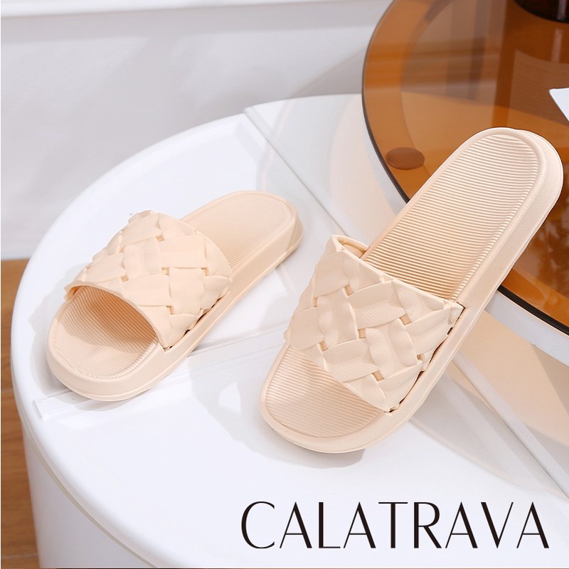 Sandal Jelly Wanita Calatrava Sendal Wanita Sandal Slop Anti Slip Wanita l V202-A40