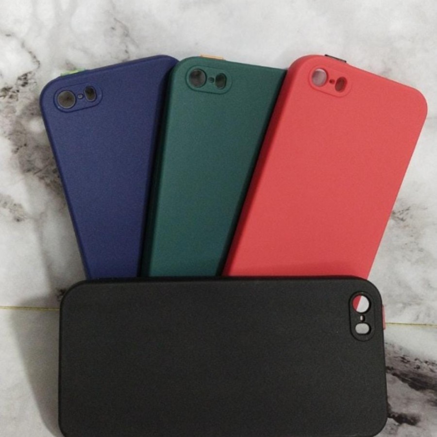 SOFTCASE CANDY MACARON PROTECT CAMERA IPHONE 5 5G 5S - KA