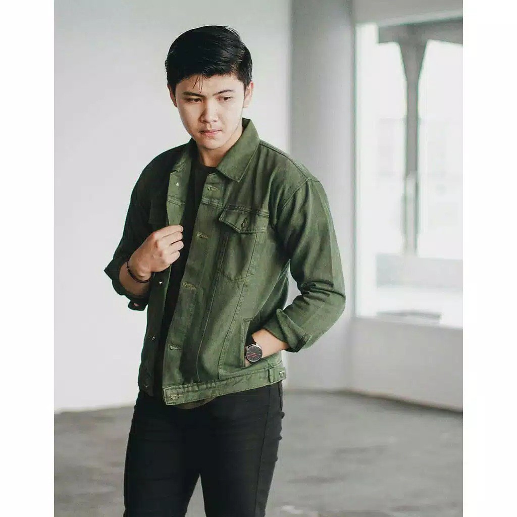 Jaket Jeans Pria / Jaket Denim / Jaket Premium All Size / Jaket Jumbo / Jaket Oversize Pria Bioblitz