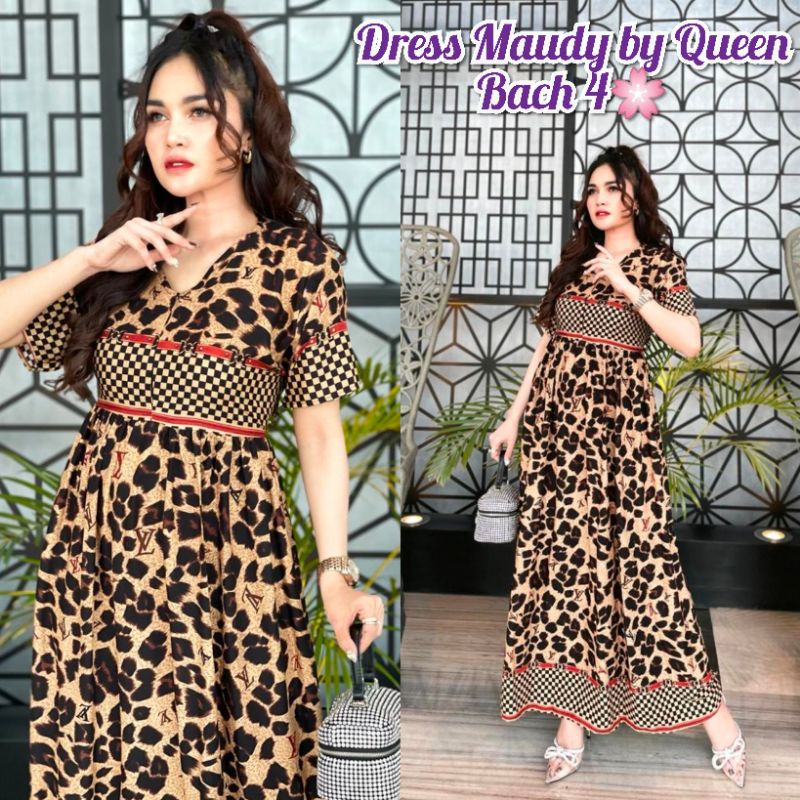 Dress Maudy By Queen/dress Cantik/daster smk