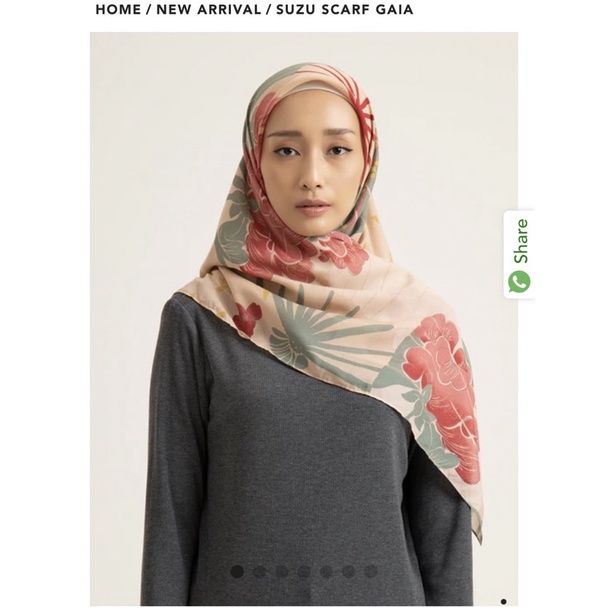 suzu scarf kami kamiidea preloved