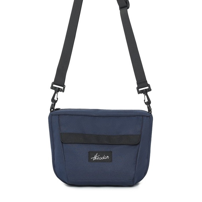 THEODOR Sling Bag VAROS Navy Blue. High Quality. Pria Wanita. Handlebar Bag. Tas Sepeda