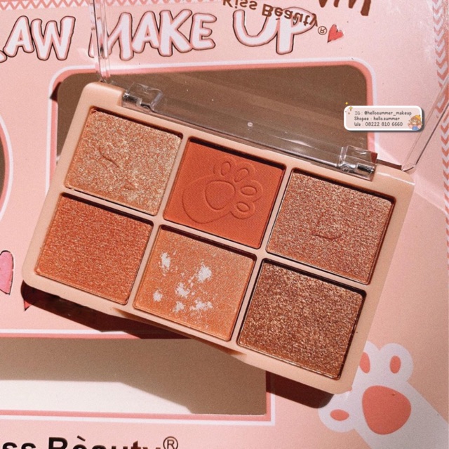 [ORI THAILAND] Kiss Beauty Cat Claw Makeup Set