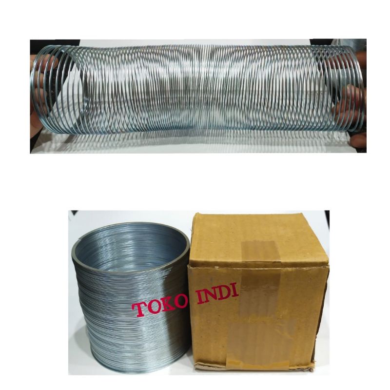 Slinki Berbagai Ukuran/Slinky/Pegas Spiral/Alat Percobaan Gelombang