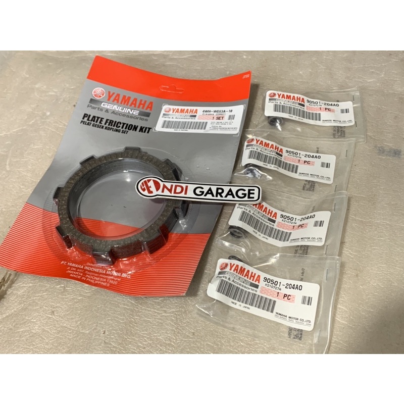 paket kampas kopling F1ZR  dan per kopling YZ85