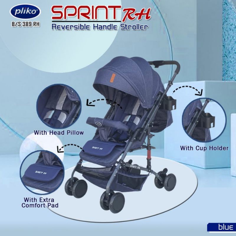 Stroller Pliko Sprint RH 389 / Kereta Dorong Bayi