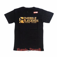 baju kaos mobile legends bang bang logo / baju mobile legends ml logo