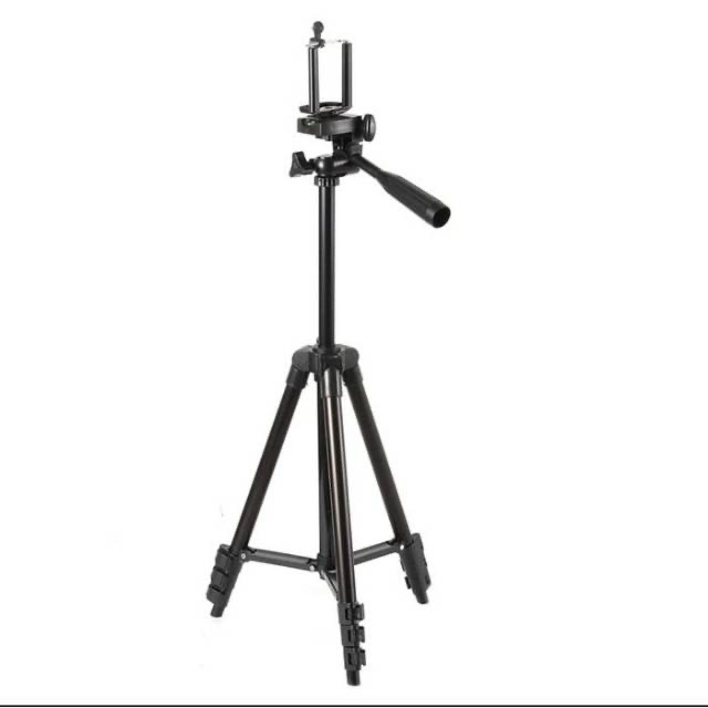 # HJ # Tripod 1meter 3120 black / hitam free holder U