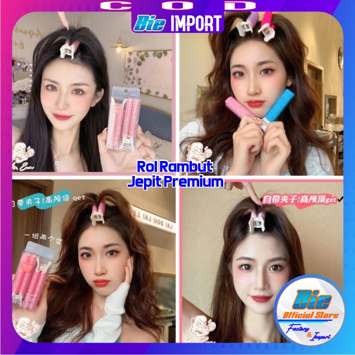 Roll Rambut Premium Set 4 Pcs Korean Style Impor Best Seller