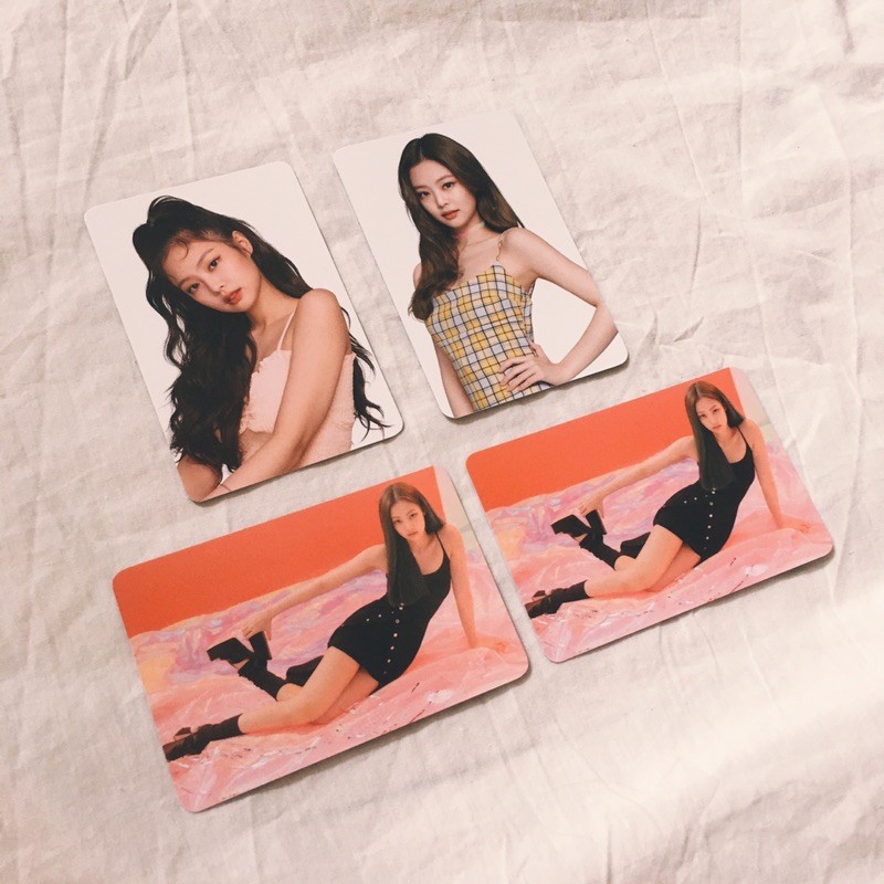 BLACKPINK MISE EN SCENE HELLO BUBBLE PHOTOCARD PC BENEFIT OFFICIAL KTOWN KTOWN4u JENNIE OFFICIAL