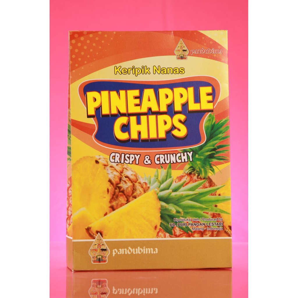 

Keripik Buah Nanas 80 Gram Pandubima Camilan Khas Malang