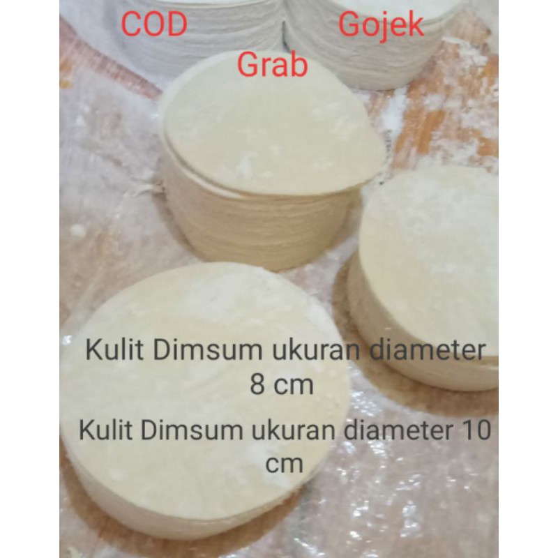 

Kulit dimsum halal tipis gyoza siomay lembut halal anti lengket isi 70