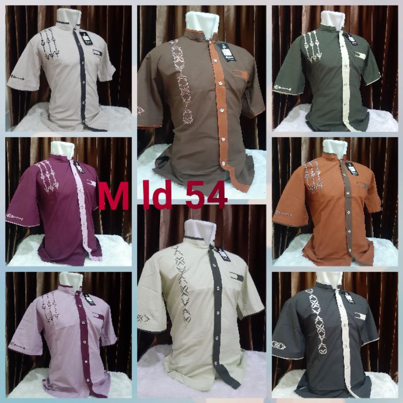 BAJU KOKO DEWASA PRIA BAHAN FULL KATUN COTTON HALUS PREMIUM ELEGAN MURAH