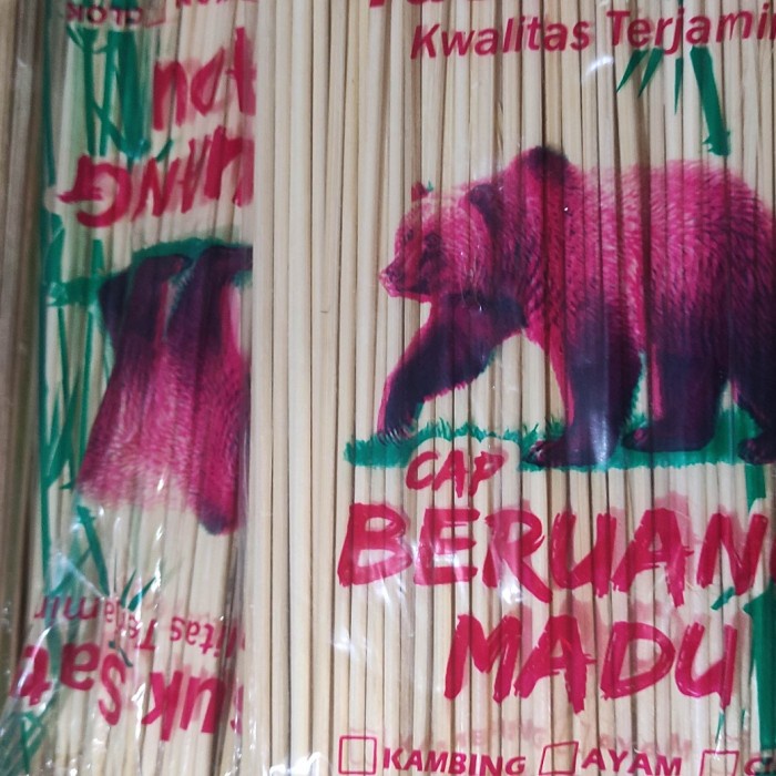 

tusuk sate cap beruang madu pasar online makassar