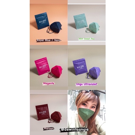 masker kaze kn95 Nagita Slavina