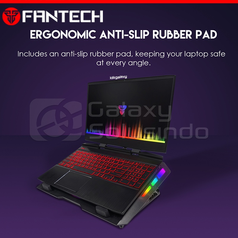 FANTECH NC20 RGB Notebook Cooler - Cooling Pad