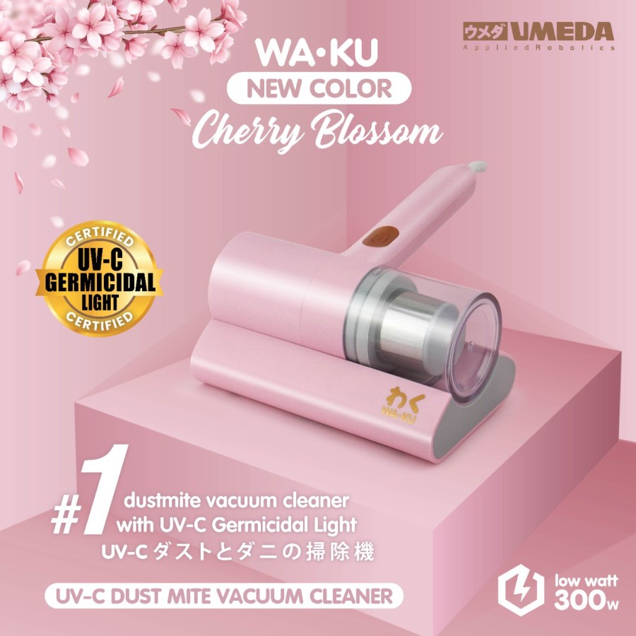 Umeda Waku UV-C Dustmite / Vacuum Cleaner / Vakum Ranjang