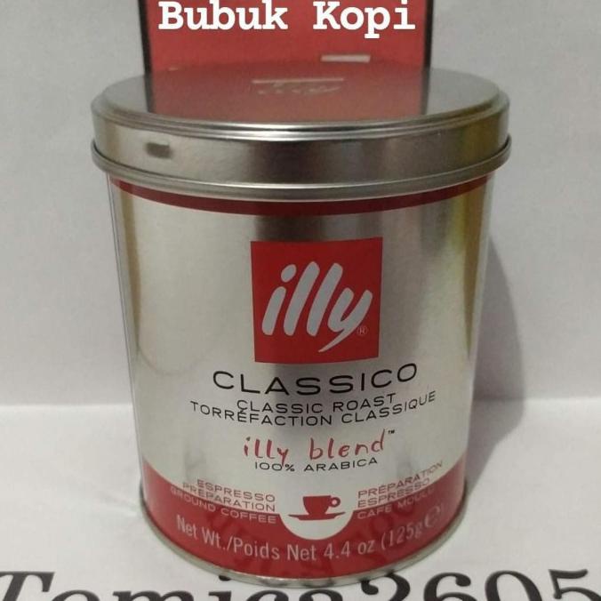 

Promo Coffee Illy Classico 125 Gram Gilaa!!!