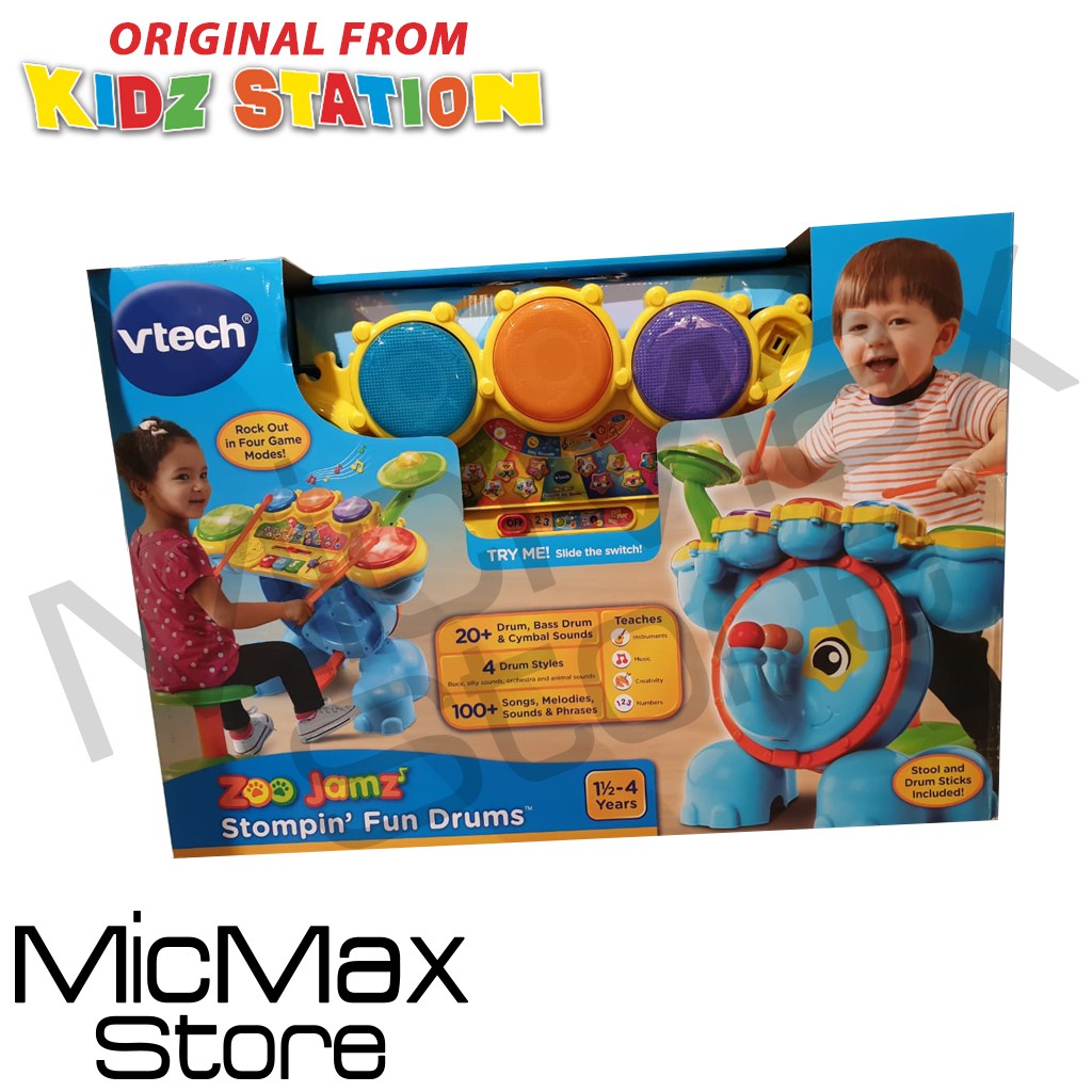 vtech zoo jamz drum set