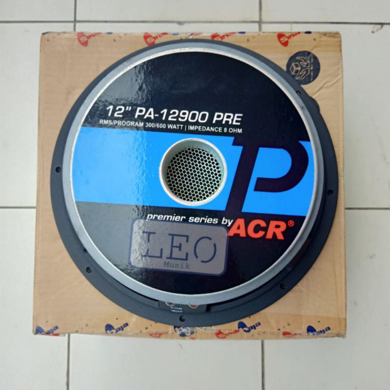 ACR COMPONENT SPEAKER PA 12900 PRE PA12900PRE 12 inch SUBWOOFER