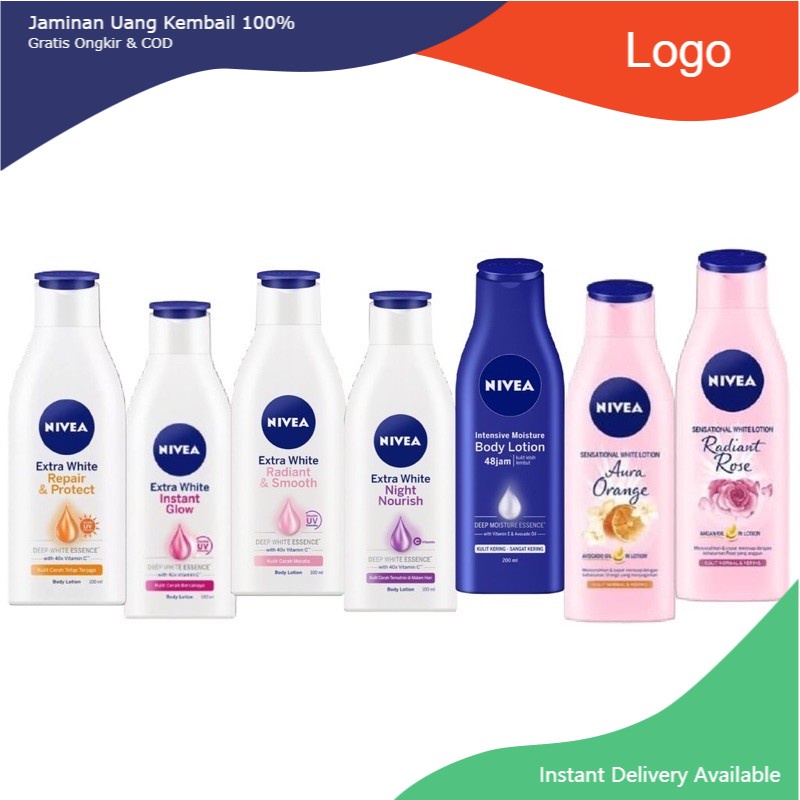 Widjayashopp NIVEA HAND BODY LOTION 200ML