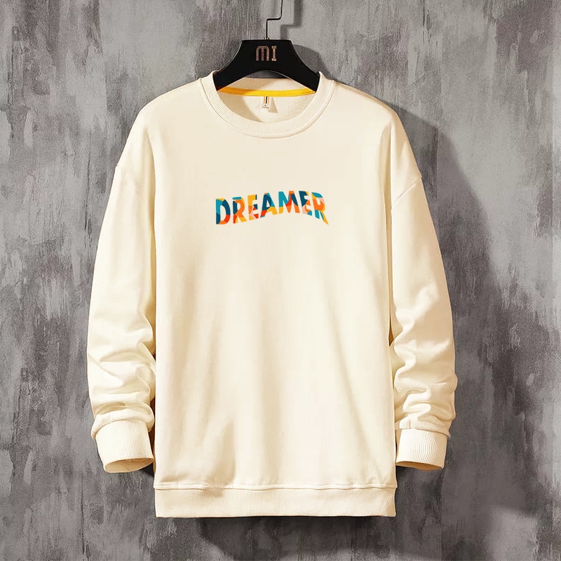 Sweater Pria DREAMER Sweater pria simpel