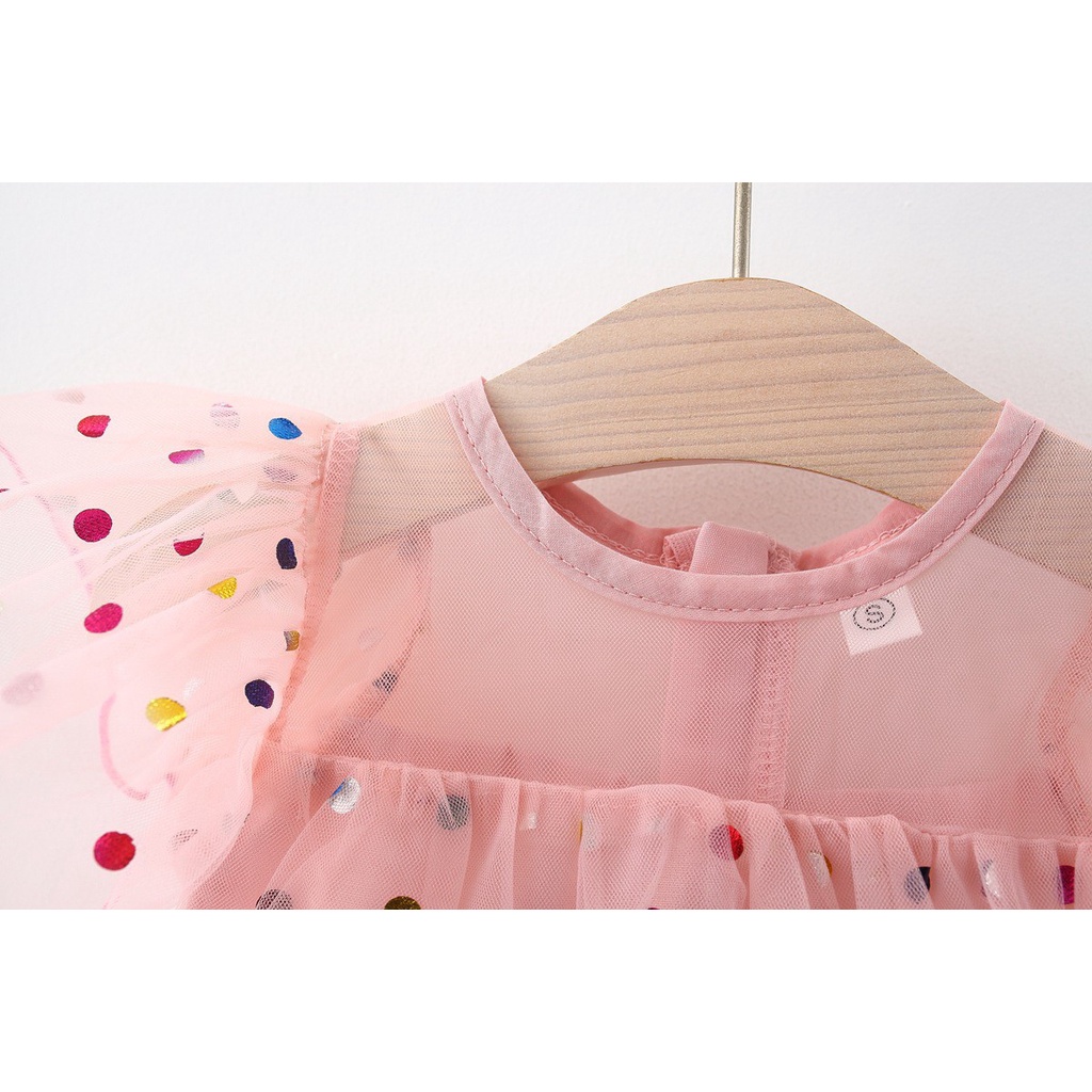 6-36bln DRESS ANAK [KUALITAS IMPOR] GAUN BAYI ELEGAN PESTA ANAK BAYI PEREMPUAN C