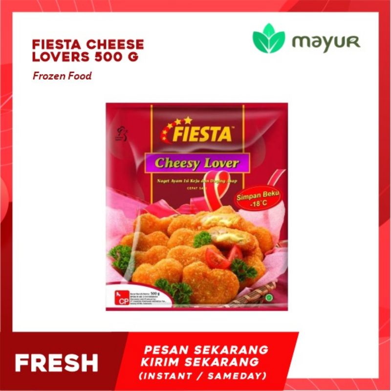 

Fiesta Cheesy Lovers 500 g