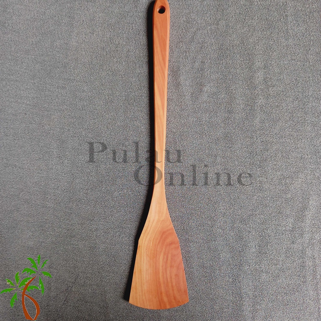 Spatula Kayu Sawo Panjang - Sutil Kayu Sawo - Spatula Panjang