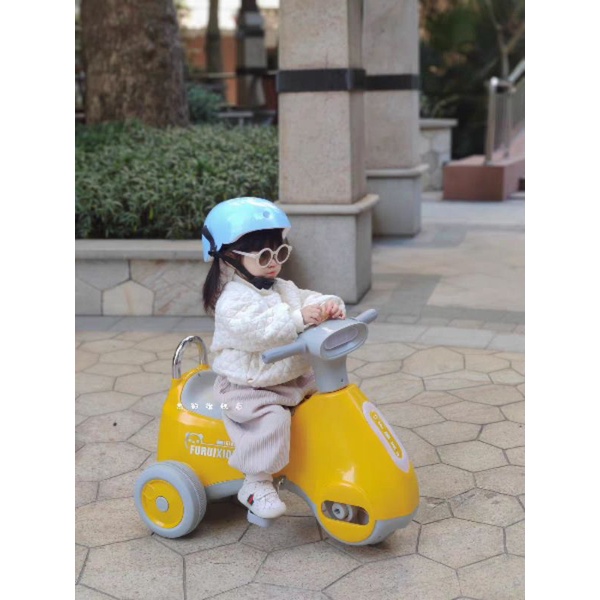 Sepeda Motor Listrik Anak Laki-Laki dan Perempuan Bisa Duduk Di Mobil Mainan yang Dapat Diisi Batera