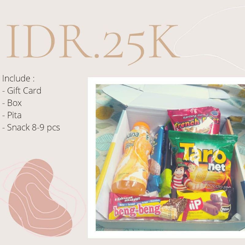 

[READY] Snacks Box [Git Box, Hampers Box, Birthday, Anniversary, Box of Happiness,