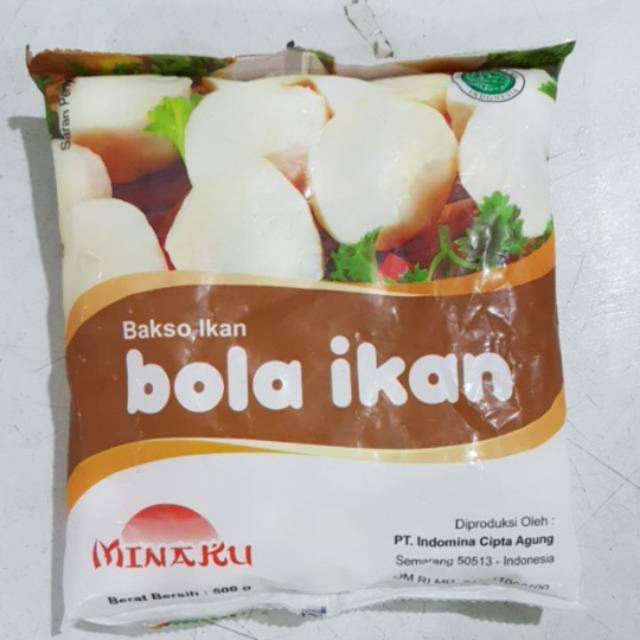 

Minaku Bola ikan 500gr