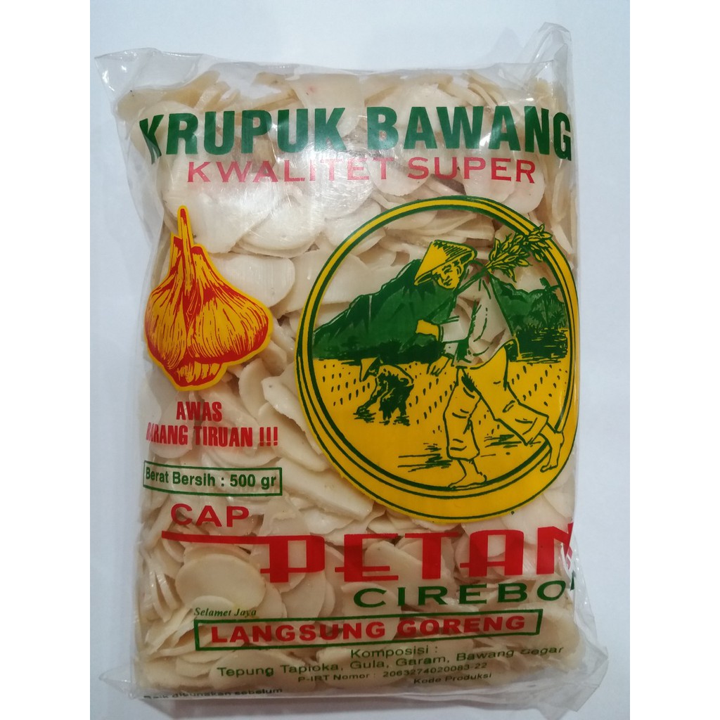 

Krupuk Bawang Petani Polos Kecil