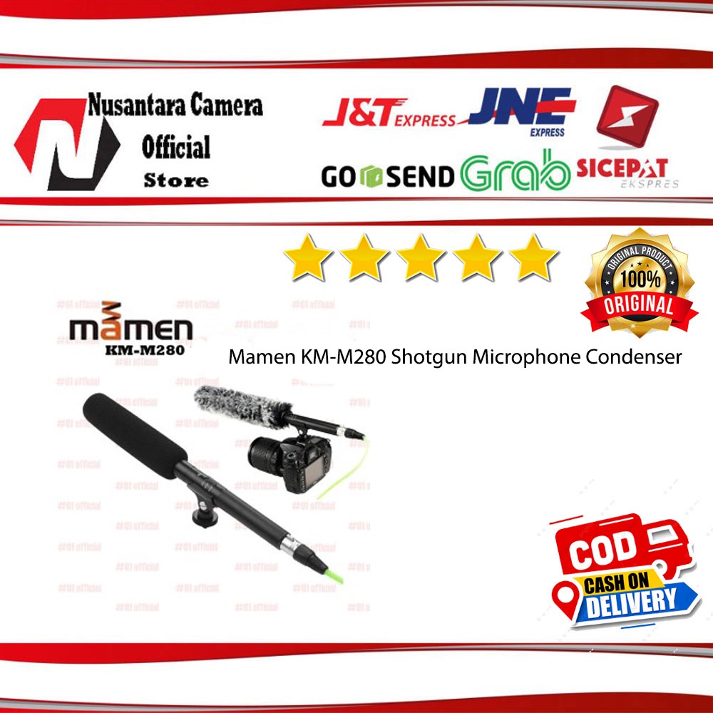 Mamen KM-M280 Shotgun Microphone Condenser