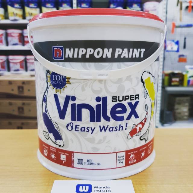  CAT  TEMBOK  SUPER VINILEX  EASY WASH 25  KG  Shopee Indonesia