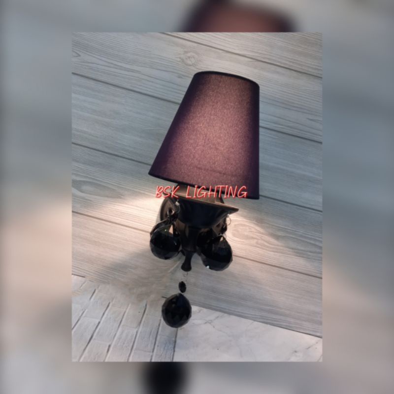 LAMPU DINDING KRISTAL KAP