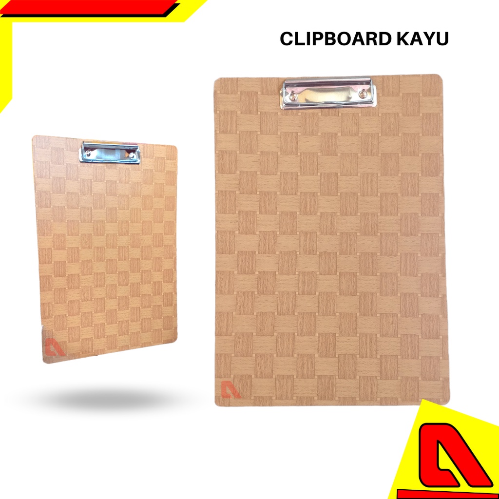 

Clipboard Kayu/ Papan jalan/ Papan Dada Kayu F4 Folio clipboard