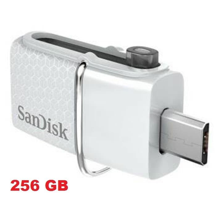 Flashdisk Sandisk OTG 3.0 WHITE 256gb