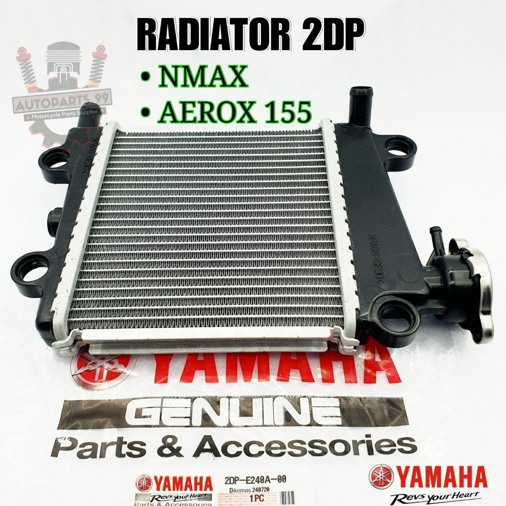 Radiator NMAX AEROX 155 Assy 2DP Kualitas Original Yamaha Radiator 2DP