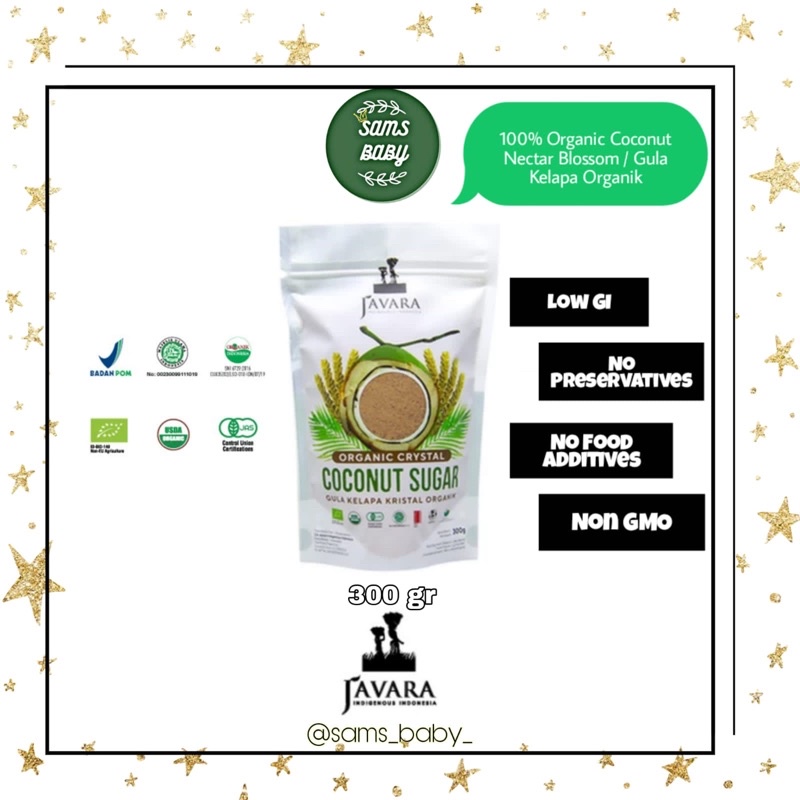 

Coconut sugar Javara / gula kelapa Javara 300gr