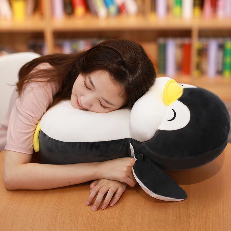 Boneka Pinguin lucu imut dan gemesin - ukuran 45 cm bisa COD