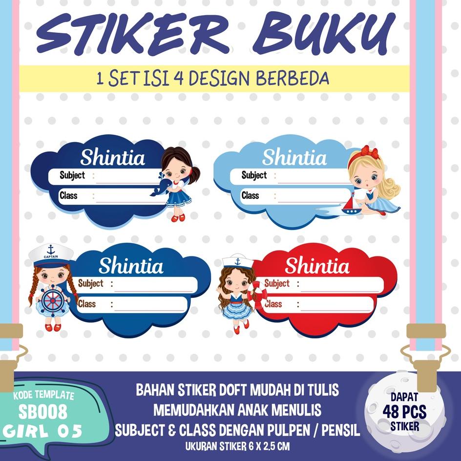 

Miliki - STIKER LABEL BUKU / LABEL BUKU / LABEL NAMA / STIKER NAMA / STIKER LABEL BUKU PELAJARAN / STIKER BUKU 이