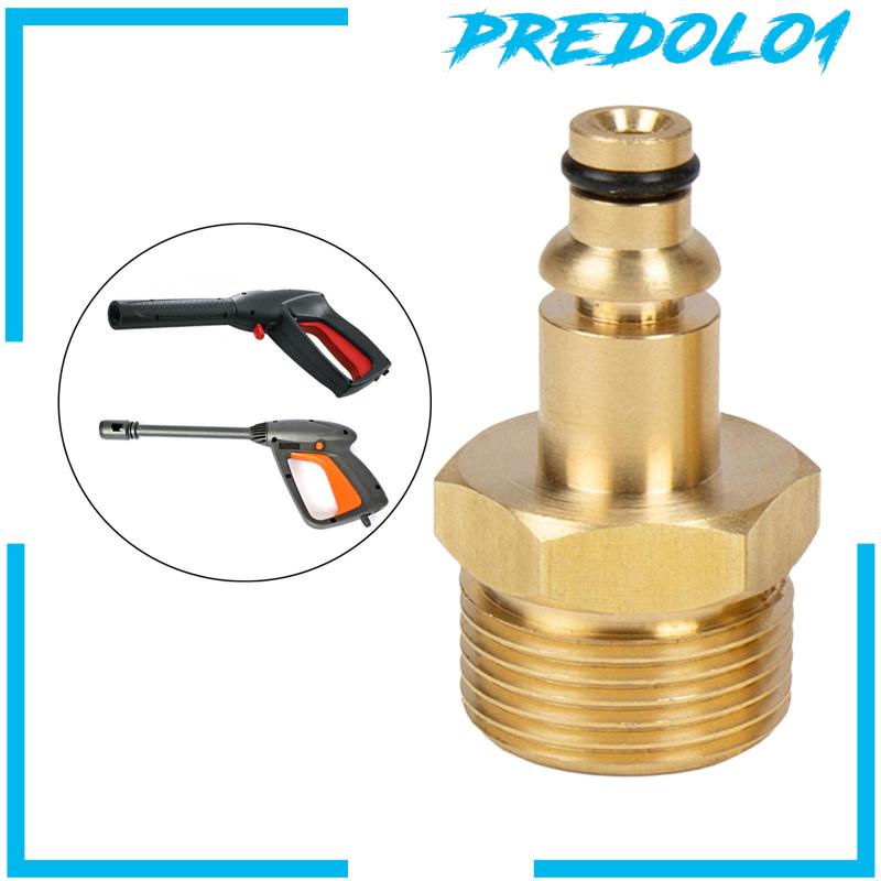 (Predolo1) Adapter Selang Bahan Kuningan Untuk Bosch Pressure Washer