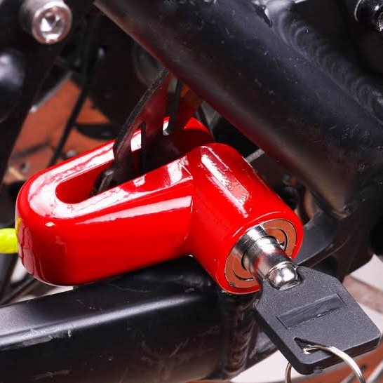 Kunci Gembok Cakram Motor Kunci Pengaman Motor Brake Disk Brake LOCK ANTI MALING KUNCI MOTOR PENGAMAN