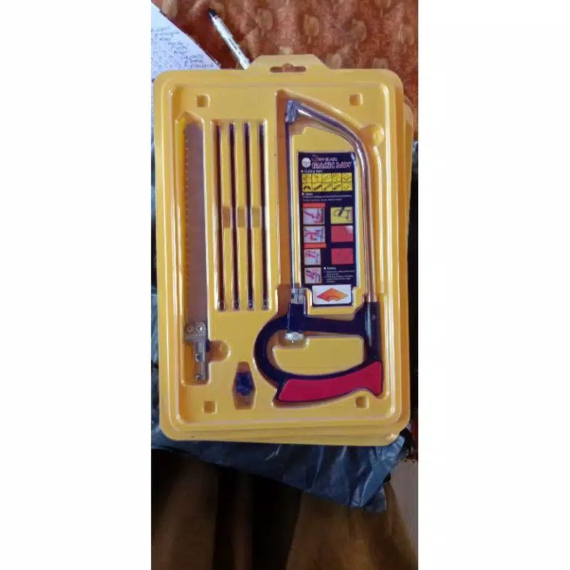 Gergaji Kayu Besi Pipa Multifungsi Set 3 Way Blade magic saw serbaguna