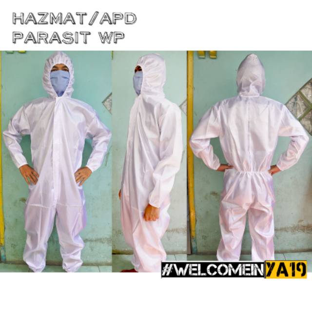 Baju APD/Hazmat Anti Virus/Pelindung Diri Parasit WP